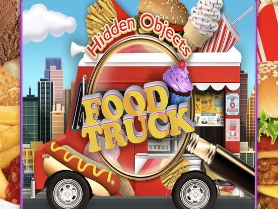 Изображение игры: Hidden Objects Food Truck - Junk Candy Object Time