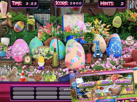 Изображение игры: Hidden Objects Easter Gardens