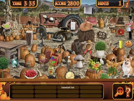 Изображение игры: Hidden Objects Autumn Harvest & Halloween Object