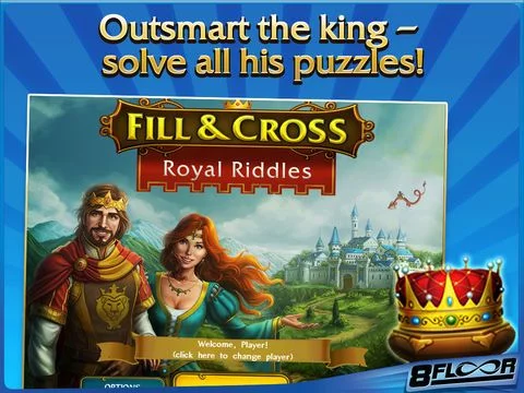 Изображение игры: Fill and Cross. Royal Riddles HD Free