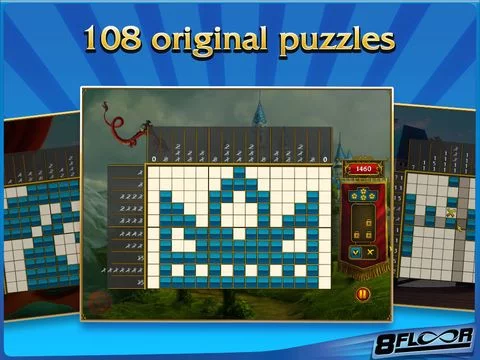 Изображение игры: Fill and Cross. Royal Riddles HD Free