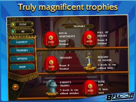 Изображение игры: Fill and Cross. Royal Riddles HD Free