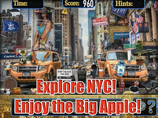 Изображение игры: Hidden Objects New York Adventure & Object Time