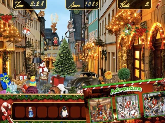 Изображение игры: Hidden Objects Christmas Magic Celebration Time