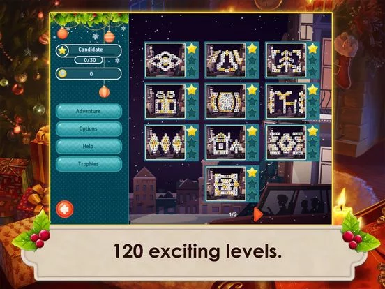 Изображение игры: Mahjong Christmas 2 Free