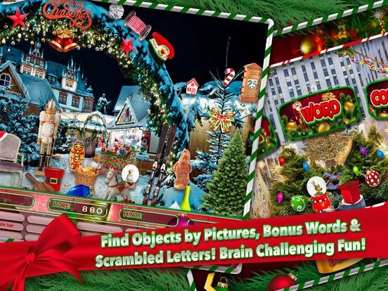 Изображение игры: Hidden Objects Christmas Magic Winter Holiday Time