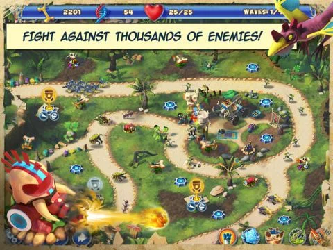 Изображение игры: Dino Rage Defense TD