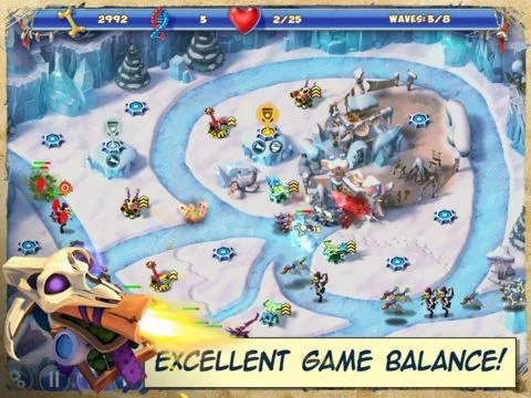 Изображение игры: Dino Rage Defense TD
