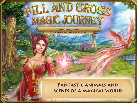 Изображение игры: Fill and Cross. Magic Journey. Free