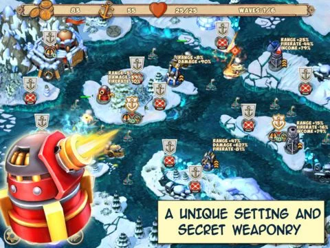 Изображение игры: Iron Sea Frontier Defenders TD
