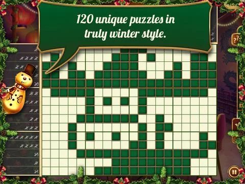 Изображение игры: Christmas Nonograms Free