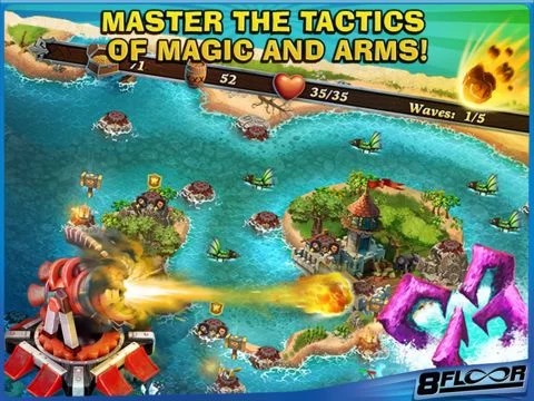 Изображение игры: Fort Defenders Saga TD
