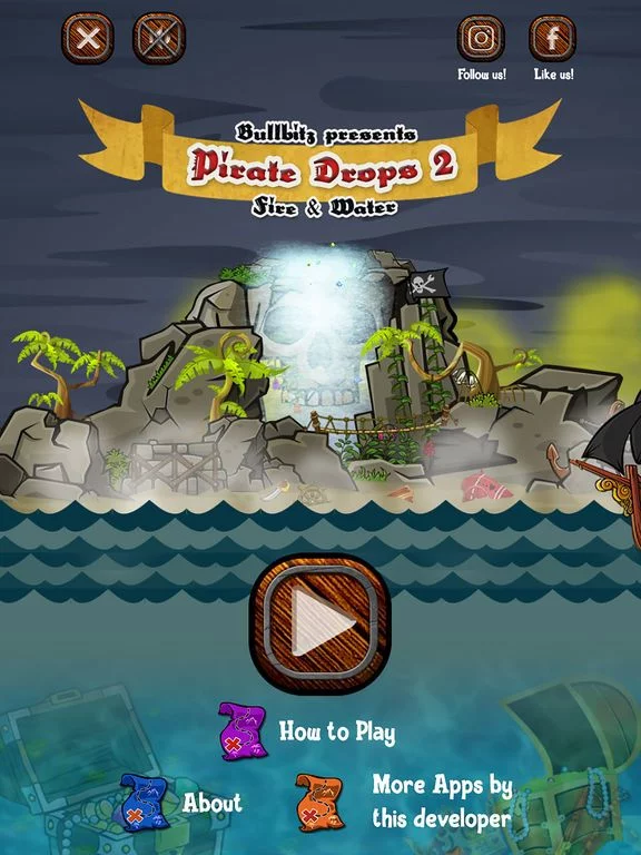 Изображение игры: Pirate Drops 2