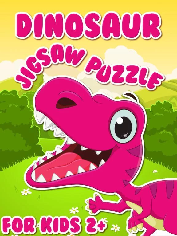Изображение игры: Dinosaur Jigsaw Puzzle.s Free Toddler.s Kids Games