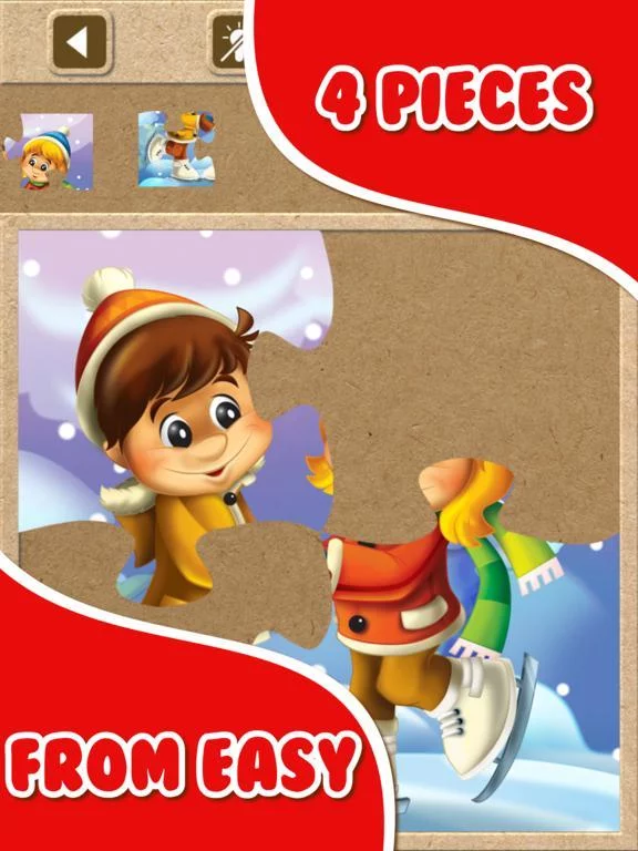 Изображение игры: Christmas Jigsaw Puzzle.s Free for Toddler.s Kid.s