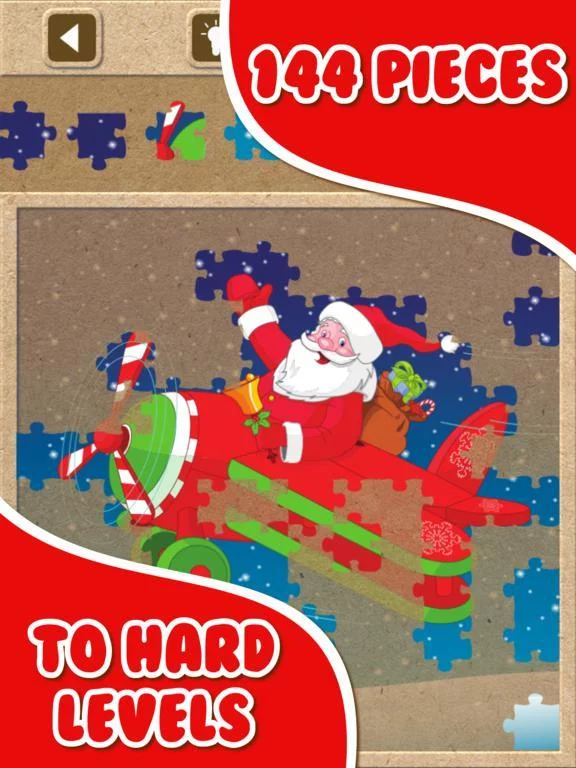 Изображение игры: Christmas Jigsaw Puzzle.s Free for Toddler.s Kid.s