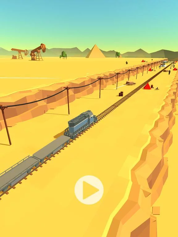 Изображение игры: Train Stop Simulator 2019