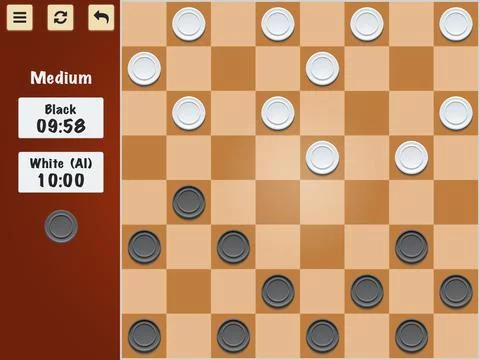 Изображение игры: Checkers •