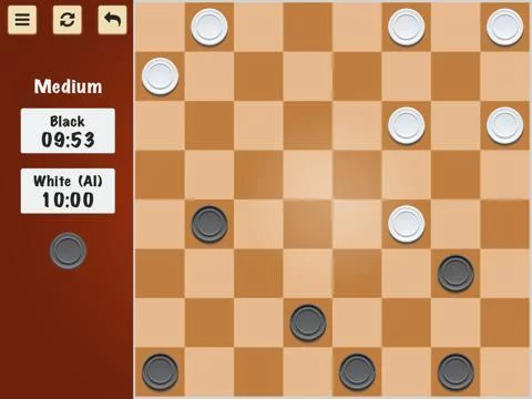 Изображение игры: Checkers •