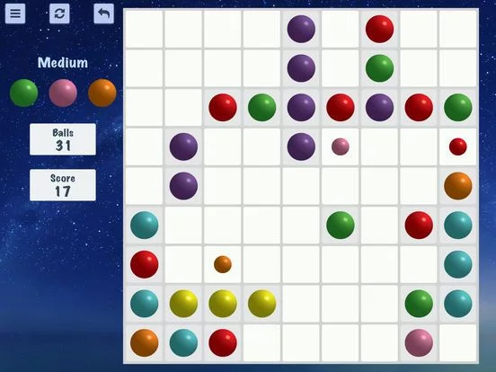Изображение игры: Color Lines 98 !