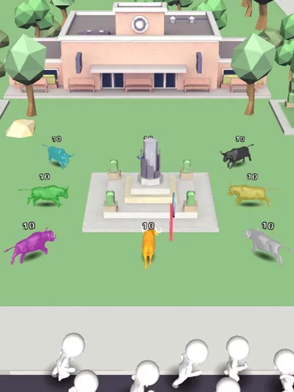 Изображение игры: Bulls Fight Battle Royale