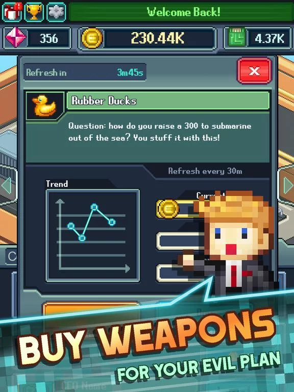 Изображение игры: Tap Tap Titan - Evil Clicker