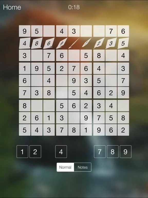 Изображение игры: ∙Sudoku