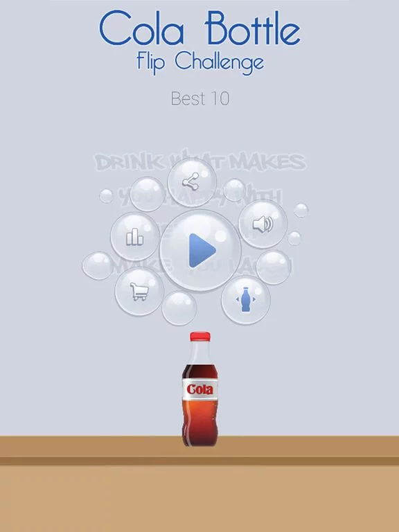 Изображение игры: Cola Bottle Flip Challenge