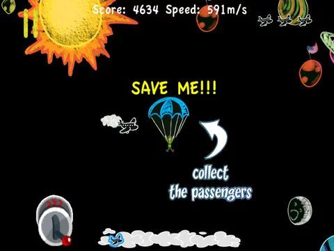 Изображение игры: Happy Plane - Flap the Wings