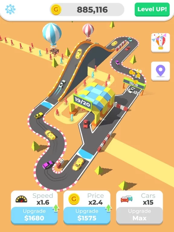 Изображение игры: Idle Racing Tycoon