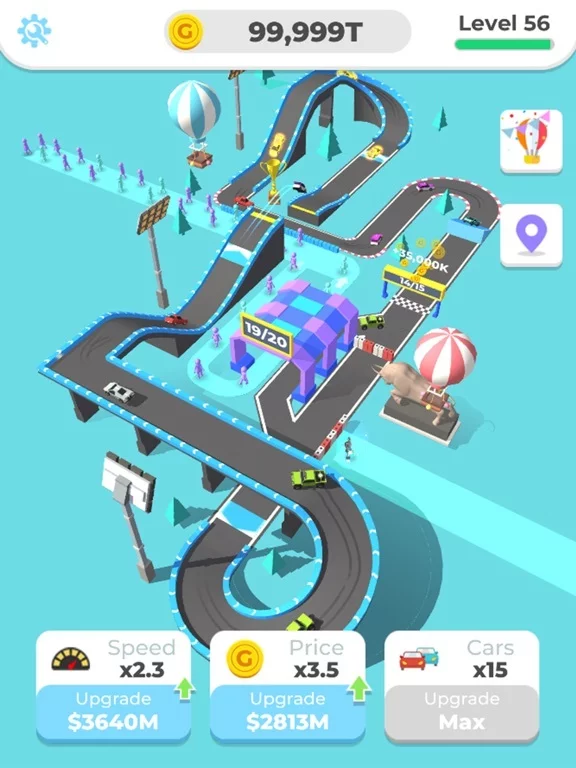 Изображение игры: Idle Racing Tycoon