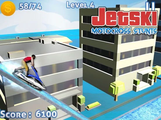 Изображение игры: JetSki MotoCross Diving Stunts