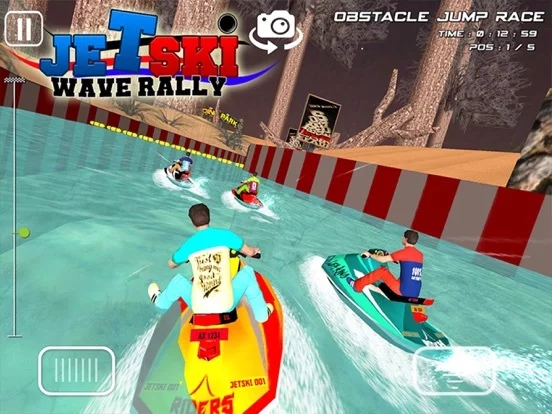 Изображение игры: Jet Ski Racing Wave Rally Game