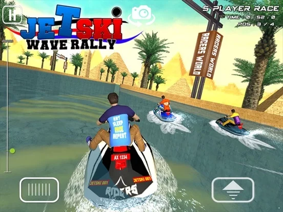 Изображение игры: Jet Ski Racing Wave Rally Game