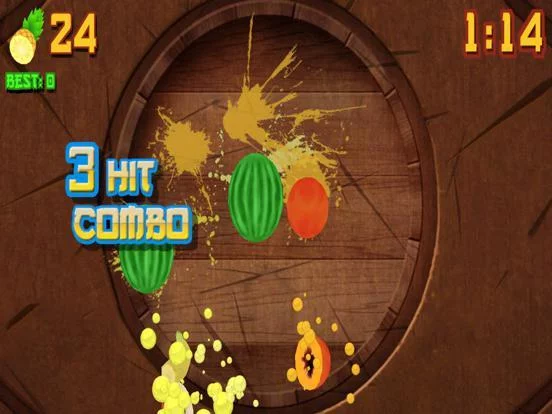 Изображение игры: Fruit Slice Hero - Ninja Games