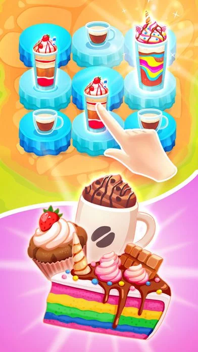 Изображение игры: Cafe Merge: Dessert Maker