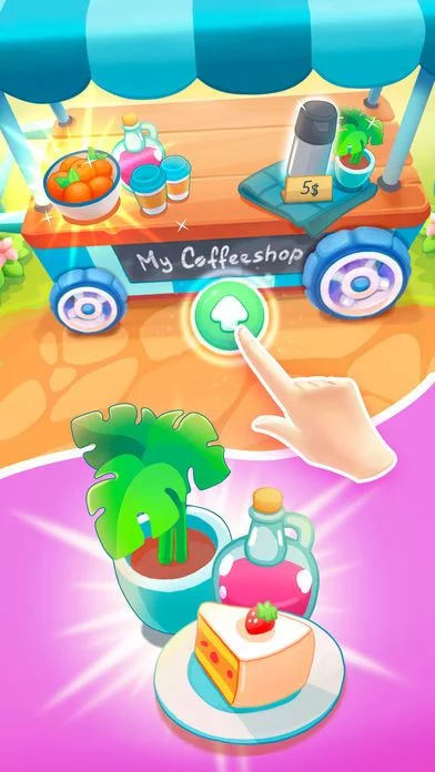 Изображение игры: Cafe Merge: Dessert Maker