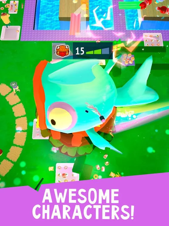 Изображение игры: Burger.io: Eating io Game