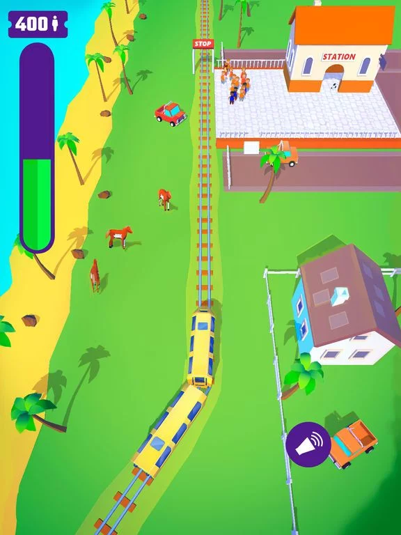 Изображение игры: Rail Rider: Train Driver Game