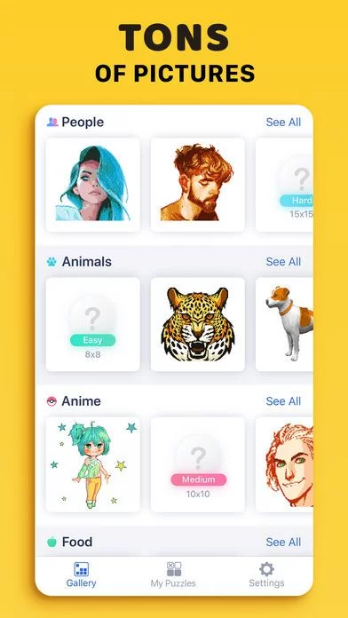 Изображение игры: Nonograms: Griddlers & Puzzles