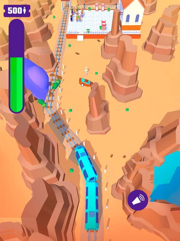 Изображение игры: Rail Rider: Train Driver Game