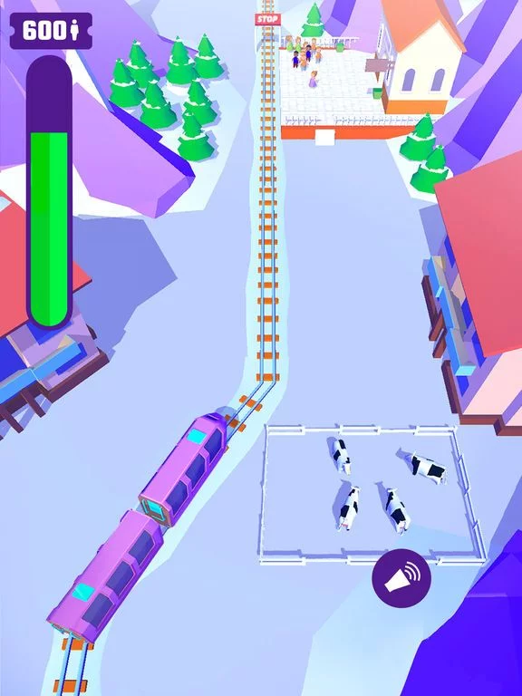 Изображение игры: Rail Rider: Train Driver Game