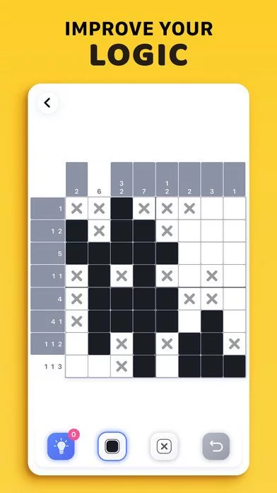 Изображение игры: Nonograms: Griddlers & Puzzles