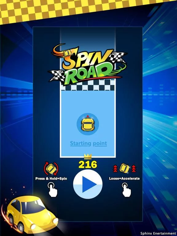 Изображение игры: Spin Road: Finger Driver