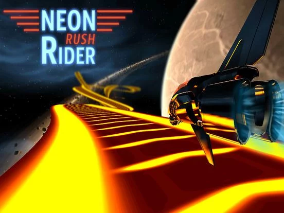 Изображение игры: Space Rush Rider 3D