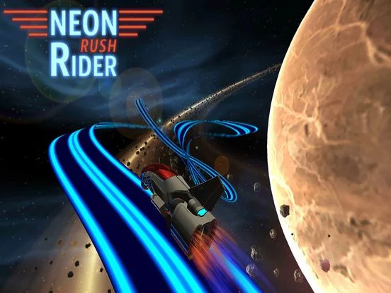 Изображение игры: Space Rush Rider 3D