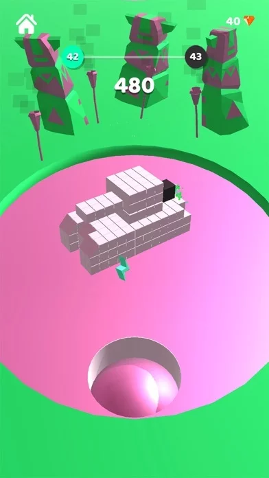 Изображение игры: Color Hole 3D: Flip Bump
