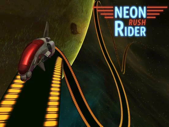 Изображение игры: Space Rush Rider 3D