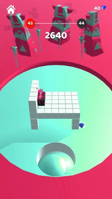 Изображение игры: Color Hole 3D: Flip Bump