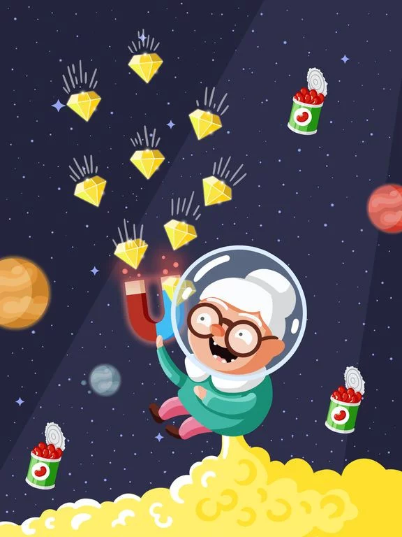 Изображение игры: Space Hop: helix jump space